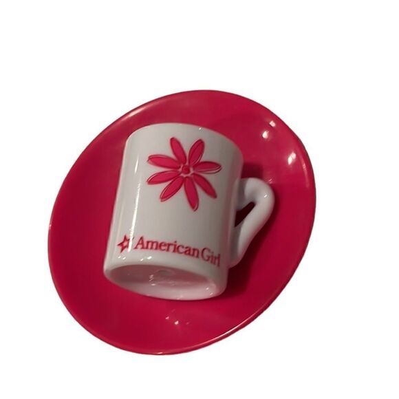 American Girl Cup And Saucer. - Picture 2 of 5